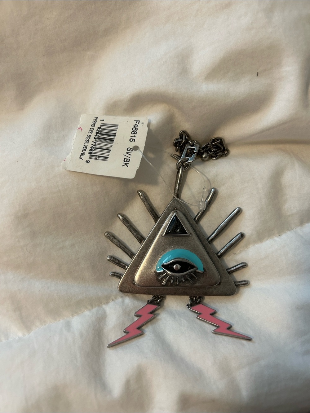 Rare Pyramid Eye with Lightning Charm